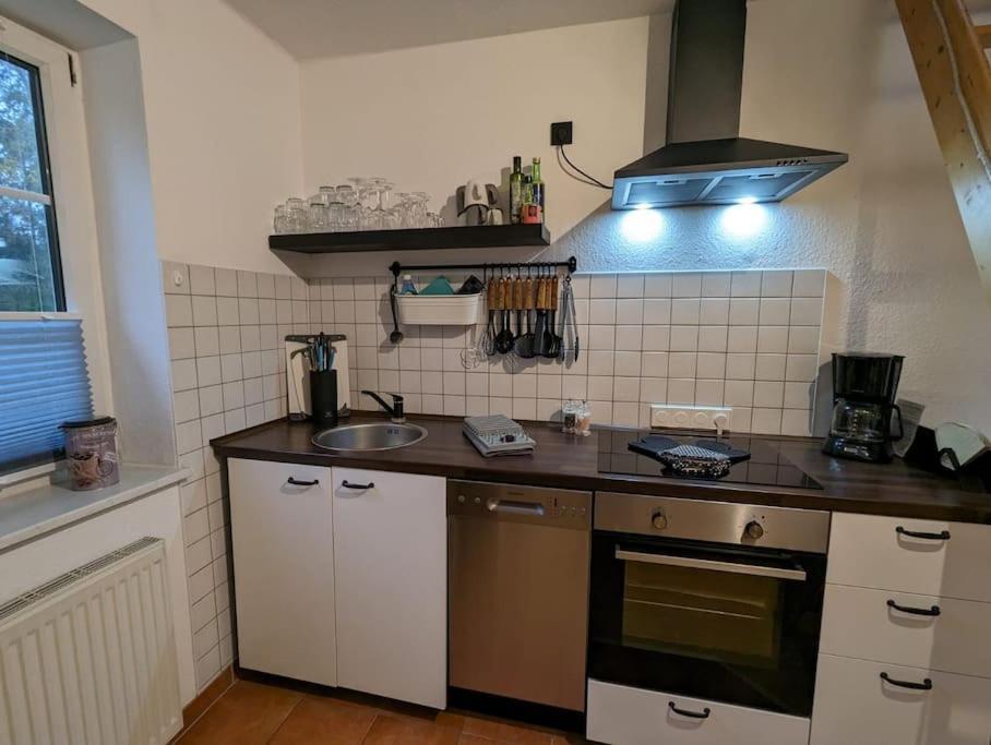 Die Kleine Klecks Am Jasmunder Bodden Appartement Bergen Auf Rugen Buitenkant foto